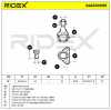 RIDEX 2462S0065 Traggelenk Führungsgelenk Vorne für VW Transporter T1II Bus Bild RIDEX 2462S0065 Traggelenk Führungsgelenk Vorne für VW Transporter T1II Bus