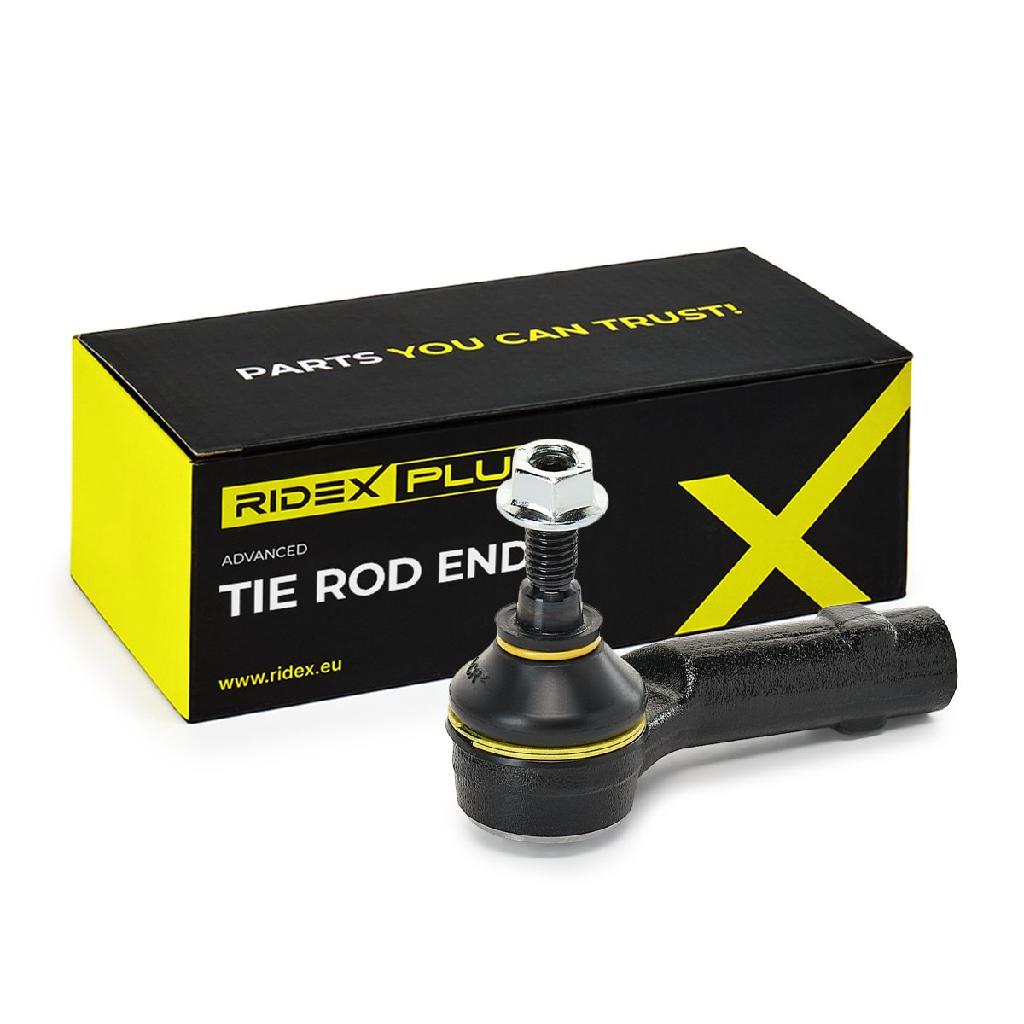 RIDEX PLUS Spurstangenkopf außen links Vorderachse Traggelenk M10X1.25 914T0194P