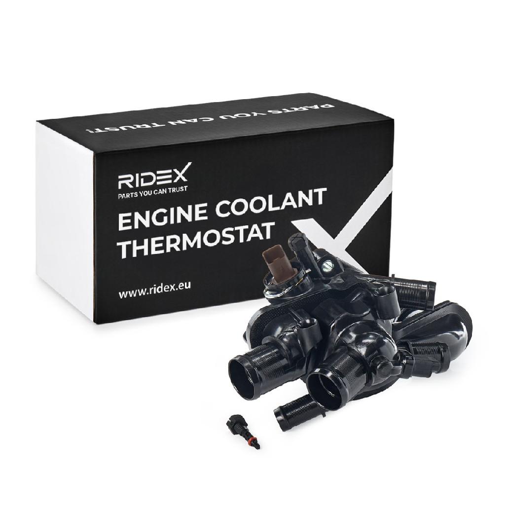 RIDEX 316T0121 Thermostat Kühlmittel Kühlwasserthermostat mit Dichtung mit 105°C
