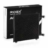 RIDEX 448C0408 Klimakondensator Klimaanlage Auto ohne Trockner für AUDI A2 (8Z0)