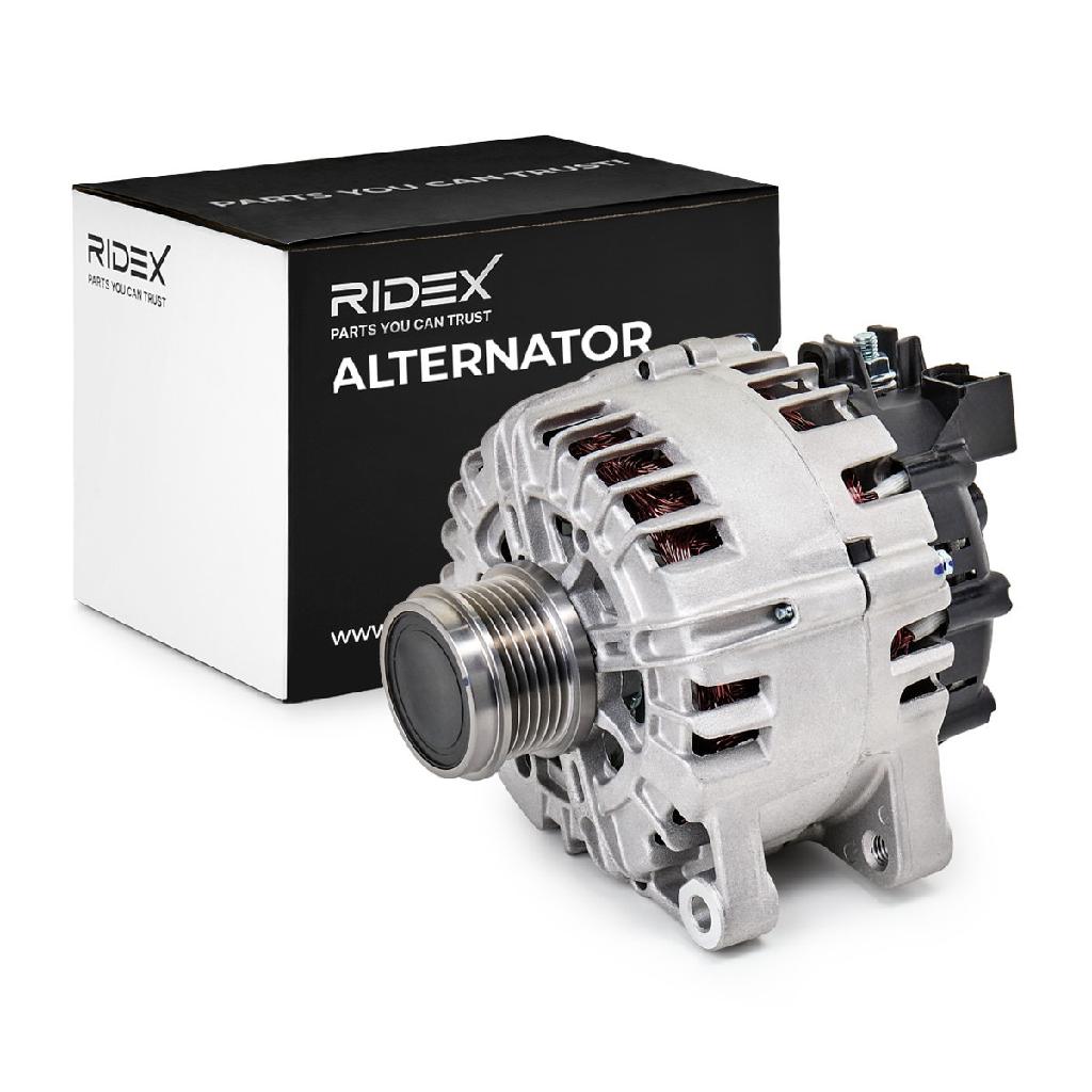 RIDEX 4G0329 Lichtmaschine 150A 12V Drehrichtung im Uhrzeigersinn mit für FORD