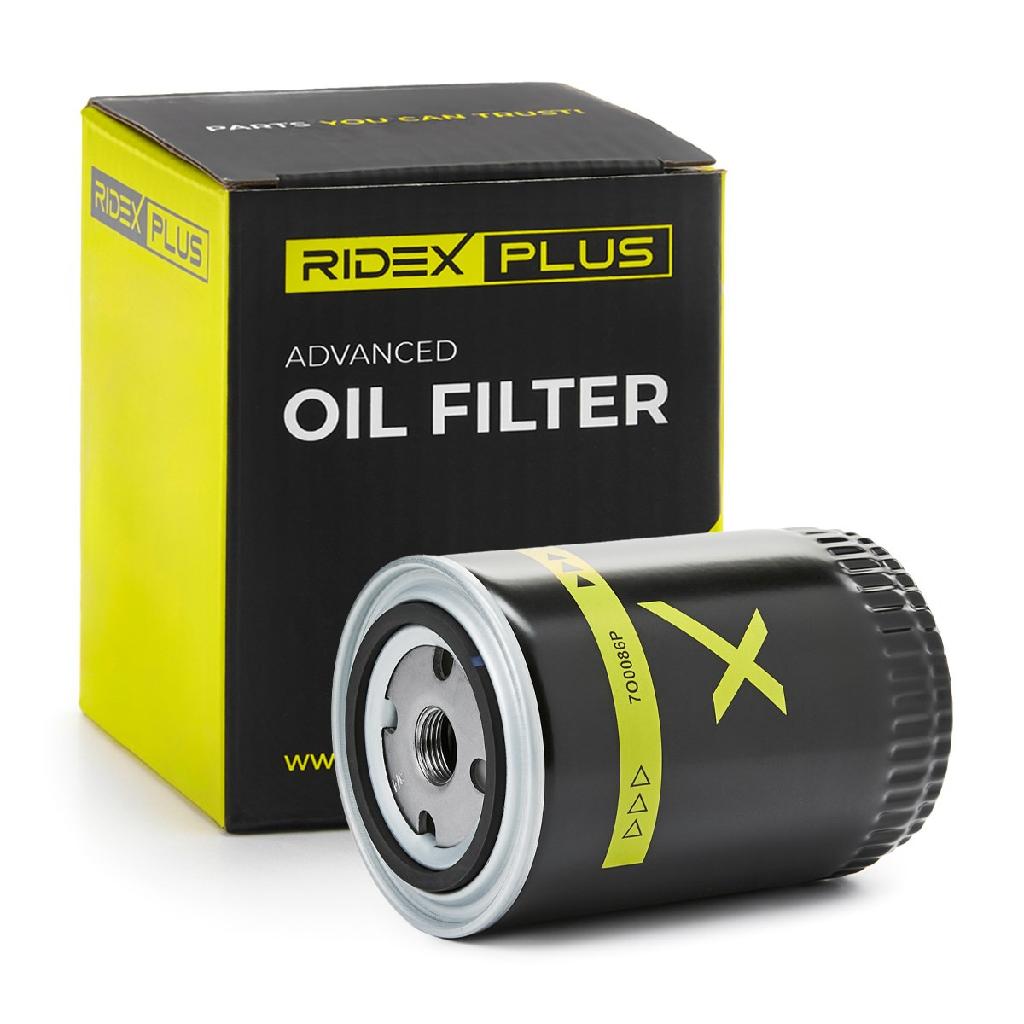 RIDEX PLUS Ölfilter Auto Motorölfilter Anschraubfilter 7O0086P für VW Golf 1II