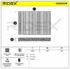 RIDEX 424I0449 Innenraumfilter Pollenfilter Aktivkohlefilter Höhe: 30 Breite: Bild RIDEX 424I0449 Innenraumfilter Pollenfilter Aktivkohlefilter Höhe: 30 Breite: