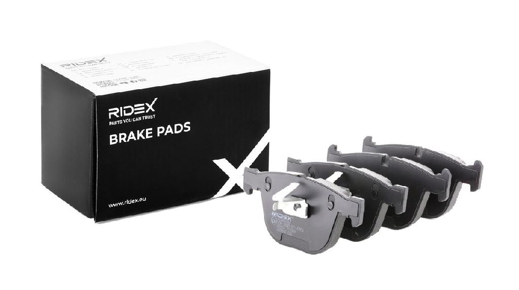 RIDEX Bremsbelagsatz Bremsbeläge Hinten für BMW 3 Limousine (E90) 5 Limousine