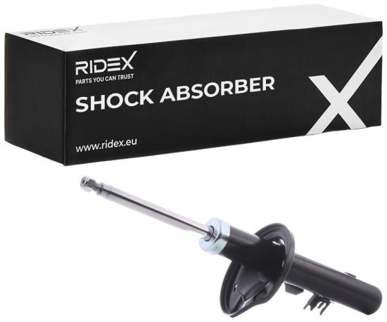 RIDEX 854S2006 1x Stoßdämpfer Federbein Gasdruck Vorne rechts 91520478 520223 Bild RIDEX 854S2006 1x Stoßdämpfer Federbein Gasdruck Vorne rechts 91520478 520223