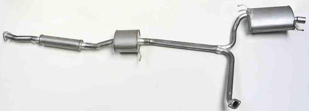 VEGAZ Endschalldämpfer Hinten für HONDA Accord VII Limousine (CL, CN)