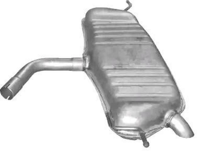 VEGAZ Endschalldämpfer Hinten für VW Golf 5 Schrägheck (1K1)
