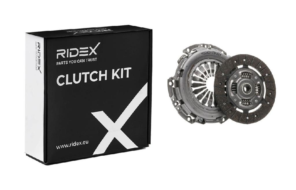 RIDEX 479C3752 Kupplungssatz für FORD Fiesta Mk6 Schrägheck (JA8, JR8) 1385732