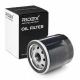 RIDEX 7O0008 Ölfilter für FORD Fiesta Mk6 Schrägheck (JA8, JR8) Anschraubfilter