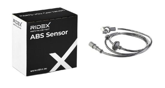 RIDEX ABS-Sensor 412W0037 Hinterachse beidseitig Sensorart: Induktivsensor Bild RIDEX ABS-Sensor 412W0037 Hinterachse beidseitig Sensorart: Induktivsensor
