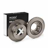 RIDEX 82B0488 2x Bremsscheiben Hinten Ø284mm Belüftet für MITSUBISHI