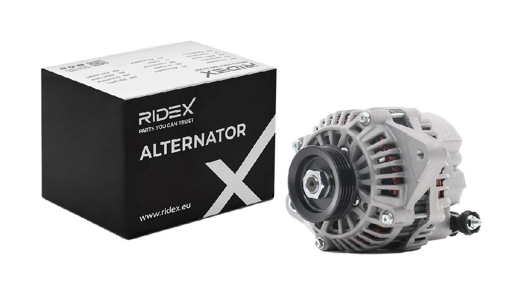 RIDEX 4G0223 Lichtmaschine 70A 12V Drehrichtung gegen den Uhrzeigersinn mit