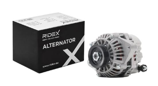 RIDEX 4G0223 Lichtmaschine 70A 12V Drehrichtung gegen den Uhrzeigersinn mit Bild RIDEX 4G0223 Lichtmaschine 70A 12V Drehrichtung gegen den Uhrzeigersinn mit