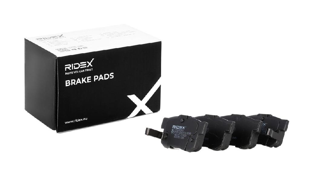 RIDEX Bremsbelagsatz Bremsbeläge Hinten für SUZUKI SWIFT III (MZ, EZ) für HONDA