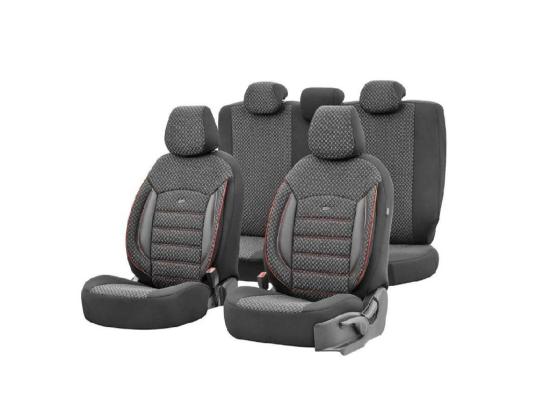 Otom OT78481 PKW Sitzschonbezug Vorne und Hinten Satz Schwarz/Grau für AUDI Bild Otom OT78481 PKW Sitzschonbezug Vorne und Hinten Satz Schwarz/Grau für AUDI