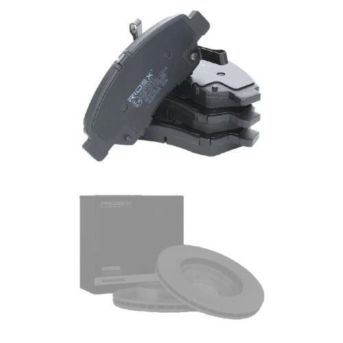 RIDEX Bremsenset Vorne Belüftet Ø240,0mm - Bremsscheiben und Beläge für HONDA Bild RIDEX Bremsenset Vorne Belüftet Ø240,0mm - Bremsscheiben und Beläge für HONDA