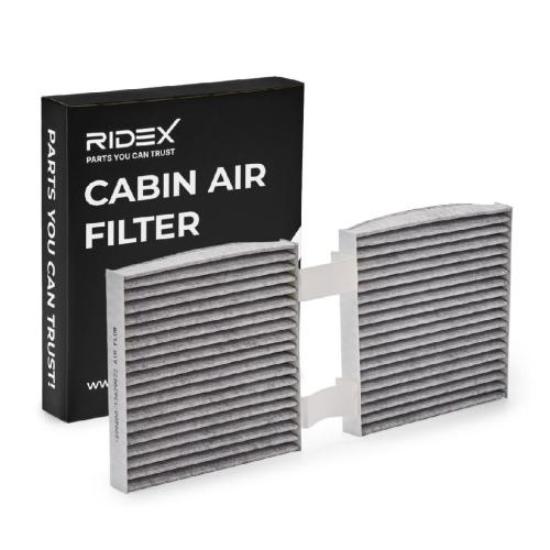RIDEX 424I0314 Innenraumfilter Pollenfilter Aktivkohlefilter Höhe: 25 Breite: Bild RIDEX 424I0314 Innenraumfilter Pollenfilter Aktivkohlefilter Höhe: 25 Breite: