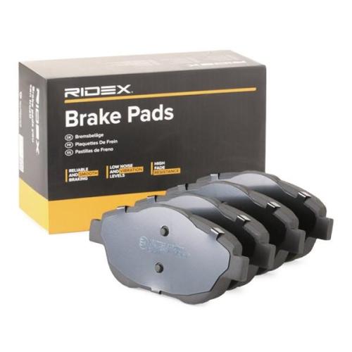 RIDEX Bremsbelagsatz Bremsbeläge Vorne für OPEL Corsa F Crossland X (P17) Bild RIDEX Bremsbelagsatz Bremsbeläge Vorne für OPEL Corsa F Crossland X (P17)