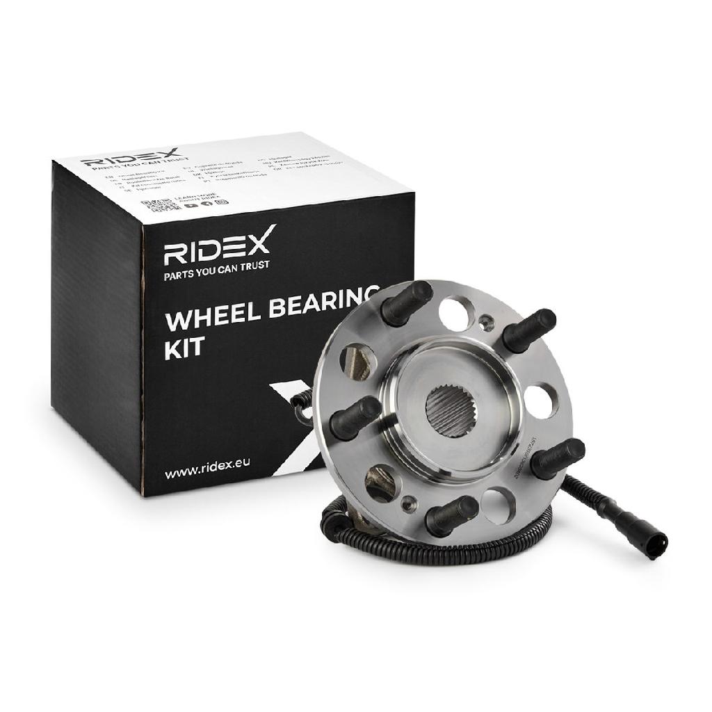 RIDEX 654W0672 Radlagersatz pro 1 Rad Vorne beidseitig für SSANGYONG REXTON W