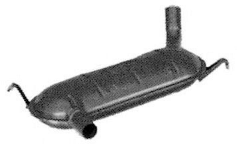 VEGAZ Mittelschalldämpfer für VW LT 28-35 I Kastenwagen (281-363)