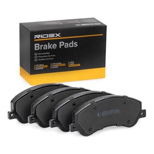 RIDEX Bremsbelagsatz Bremsbeläge Vorne für VW Amarok Pickup Bild RIDEX Bremsbelagsatz Bremsbeläge Vorne für VW Amarok Pickup