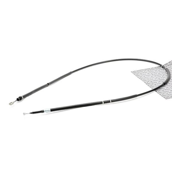 RIDEX Handbremsseil Hinten Rechts für AUDI A4 Avant (8ED, B7)