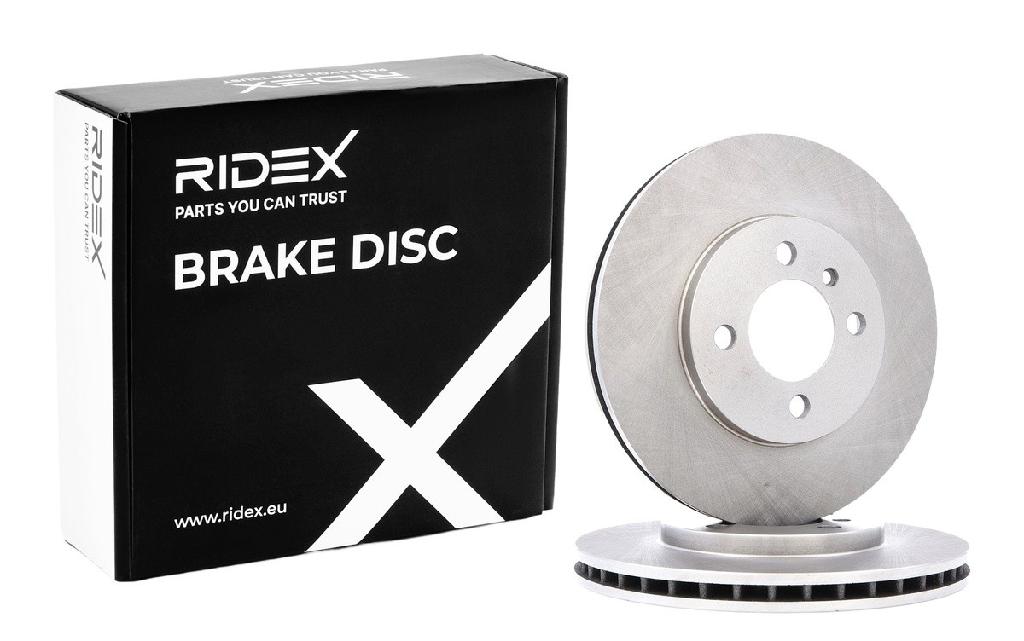 RIDEX 82B0285 2x Bremsscheiben Vorne Ø260mm Belüftet für BMW 3 Limousine