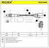RIDEX 3922L0484 Lambdasonde Oxygen O2 Sensor Beheizt für VW Golf 5II Schrägheck Bild RIDEX 3922L0484 Lambdasonde Oxygen O2 Sensor Beheizt für VW Golf 5II Schrägheck