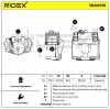 RIDEX 78B0091 Bremssattel Bremszange Vorne rechts für BMW 3 Limousine (E46) Bild RIDEX 78B0091 Bremssattel Bremszange Vorne rechts für BMW 3 Limousine (E46)