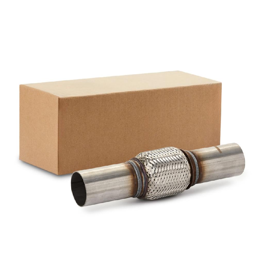 RIDEX Flexrohr Auspuff Abgasrohr Ø50mm 100mm mit Anschlussrohr 3971F0085 für VW