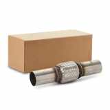 RIDEX Flexrohr Auspuff Abgasrohr Ø50mm 100mm mit Anschlussrohr 3971F0085 für VW