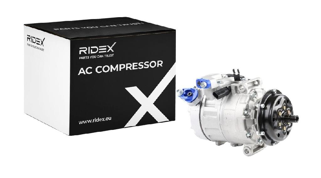 RIDEX A/C Kompressor für Klimaanlage Klimakompressor mit ID: 7SE17C Kältemittel: