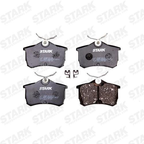 STARK Bremsbelagsatz Bremsbeläge Hinten für HONDA Accord VII Limousine (CL, CN) Bild STARK Bremsbelagsatz Bremsbeläge Hinten für HONDA Accord VII Limousine (CL, CN)