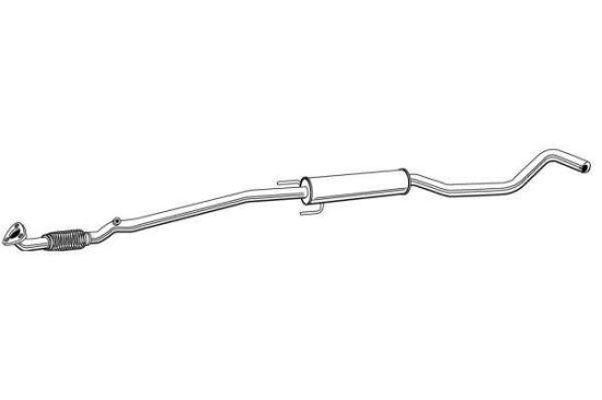 VEGAZ Abgasrohr für OPEL Corsa C Schrägheck (X01) Bild VEGAZ Abgasrohr für OPEL Corsa C Schrägheck (X01)