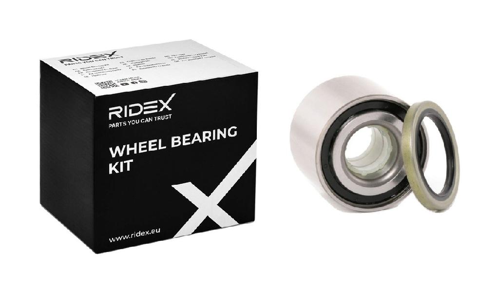 RIDEX 654W0398 Radlagersatz pro 1 Rad Vorne beidseitig Hinten für TOYOTA