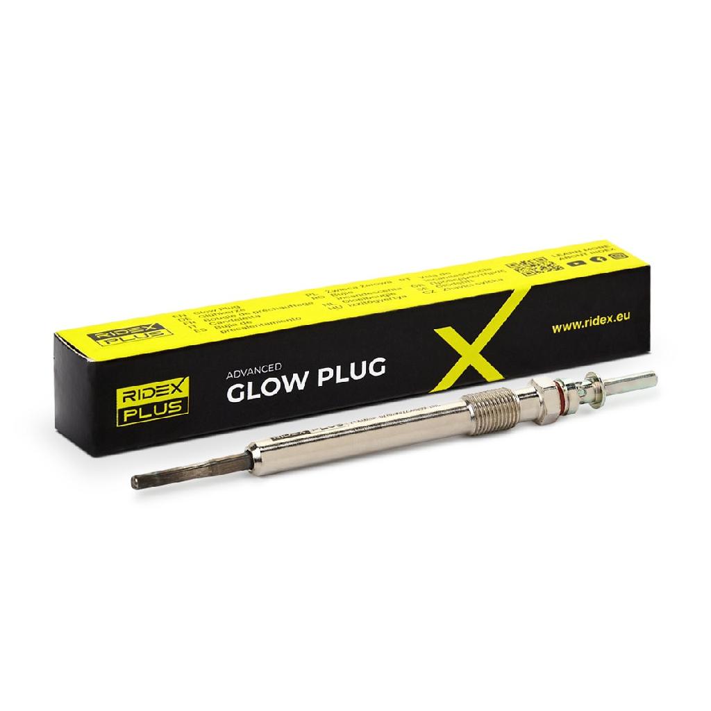 RIDEX PLUS Diesel Glühkerze 7V Schlüsselweite: 10mm Gewindemaß:M 10 x 1 für BMW