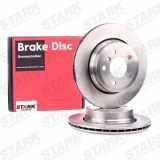 STARK SKBD-0020201 2x Bremsscheiben Hinten Ø320mm Belüftet für BMW X3 (E83)