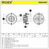 RIDEX 1180S0607 Federbeinstützlager Hinten für TOYOTA STARLET (EP91) 487500A010 Bild RIDEX 1180S0607 Federbeinstützlager Hinten für TOYOTA STARLET (EP91) 487500A010