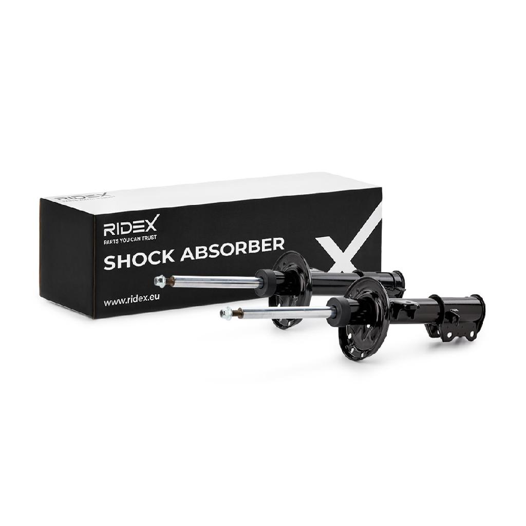 RIDEX 854S1374 2x Stoßdämpfer Federbein Gasdruck Vorne für OPEL 93192166