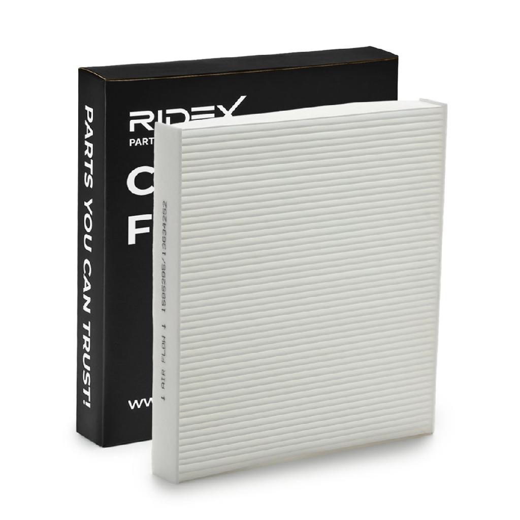 RIDEX 424I0386 Innenraumfilter Pollenfilter Höhe: 30 Breite: 235 Länge: 252
