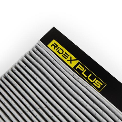 RIDEX PLUS 424I0004P Innenraumfilter Pollenfilter Aktivkohlefilter Höhe: 25 Bild RIDEX PLUS 424I0004P Innenraumfilter Pollenfilter Aktivkohlefilter Höhe: 25