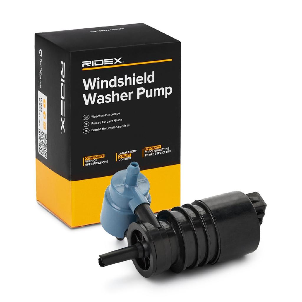 RIDEX Waschwasserpumpe Pumpenart Dualpumpe 12V für OPEL Corsa D Schrägheck (S07)