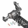 RIDEX 429C0433 Katalysator Kat mit Anbau-/Befestigungsmaterial f&uuml;r OPEL AGILA