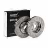 RIDEX 82B1115 2x Bremsscheiben Vorne &Oslash;322mm gelocht/innenbel. A000421181207