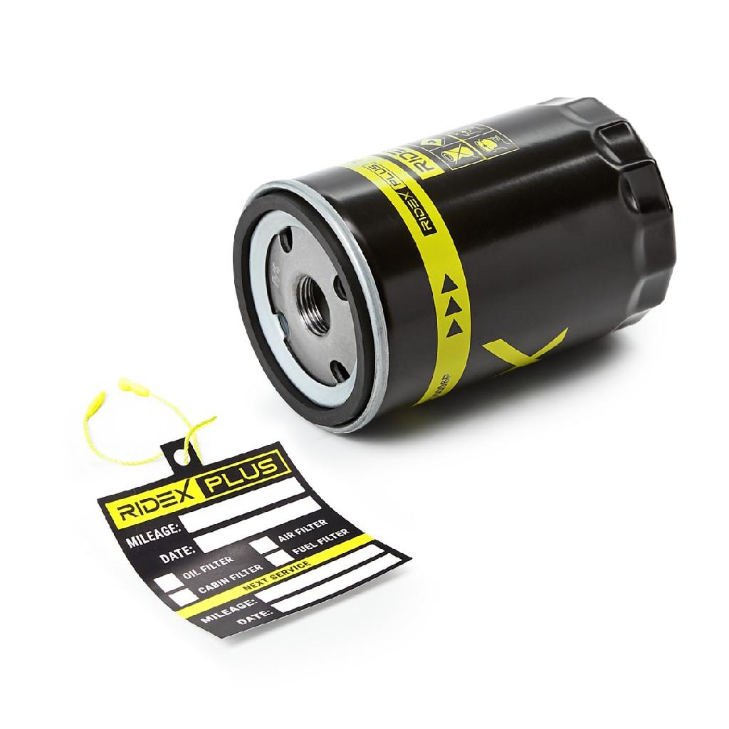 RIDEX PLUS Ölfilter Motorölfilter Anschraubfilter 7O0006P für VW POLO (9N)
