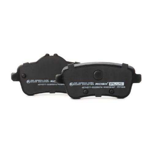 RIDEX PLUS Bremsbelagsatz Bremsbeläge Hinten passend für MERCEDES-BENZ A-Klasse Bild RIDEX PLUS Bremsbelagsatz Bremsbeläge Hinten passend für MERCEDES-BENZ A-Klasse