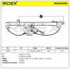 RIDEX 1561W0200 Fensterheber Vorne Elektrisch mit Elektromotor für FIAT 9222W1 Bild RIDEX 1561W0200 Fensterheber Vorne Elektrisch mit Elektromotor für FIAT 9222W1