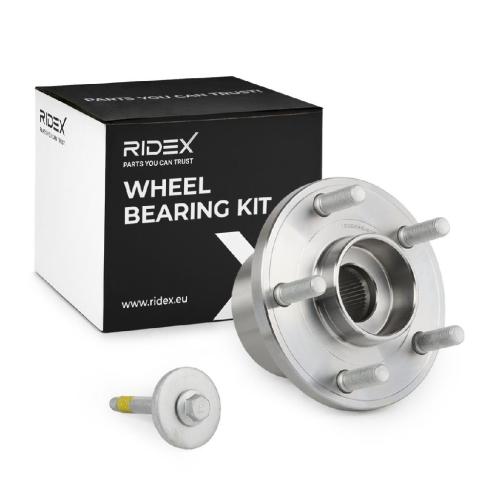 RIDEX 654W0462 Radlagersatz pro 1 Rad Vorne beidseitig Schrägkugellager für FORD Bild RIDEX 654W0462 Radlagersatz pro 1 Rad Vorne beidseitig Schrägkugellager für FORD