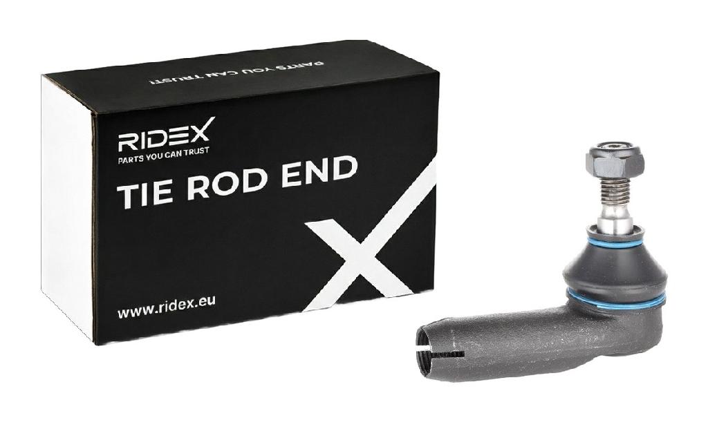 RIDEX Spurstangenkopf Vorderachse rechts außen Traggelenk M16x1,5 M12x1.5 mit