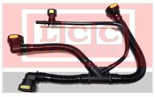 LCC Kurbelgehäuseentlüftung-Schlauch passend für PEUGEOT 206 Schrägheck (2A/C)